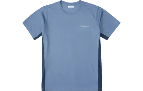 Columbia Drop Shoulder Sleeve T-Shirt Men's Blue