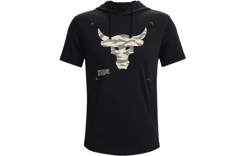 Under Armour Project Rock T Shirt Men's Black