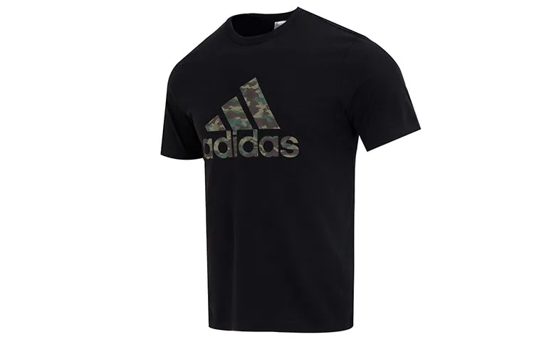 Adidas Set-in Sleeve T-Shirt Men's Black