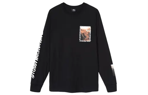 Stussy T Shirts Unisex Crew Neck Moderate Straight Fit