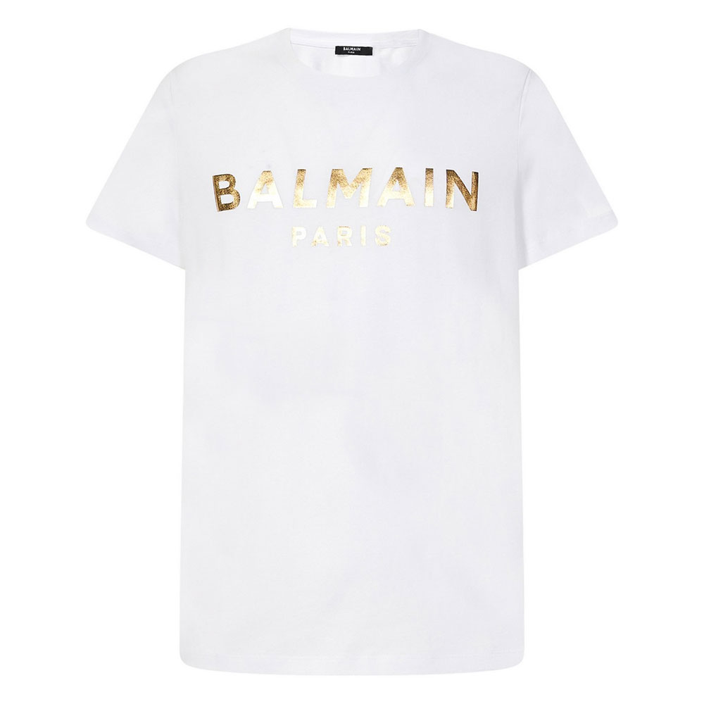 Футболка BALMAIN SS21 Logo (белый)