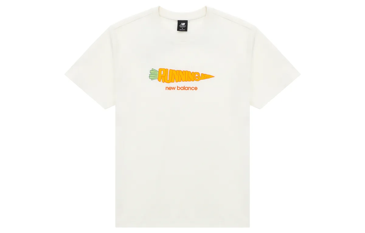 New Balance T Shirt Unisex White