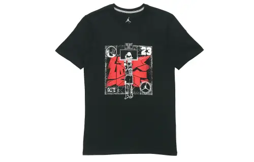 Jordan Set-in Sleeve T-Shirt Men's Black