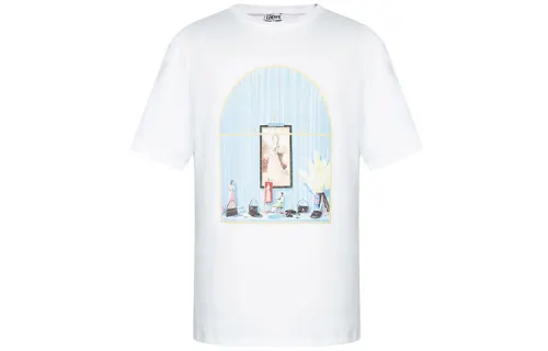 LOEWE T Shirts Men's Crew Neck Straight Fit
