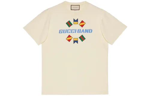 【Previous Season】GUCCI Band print T-shirt