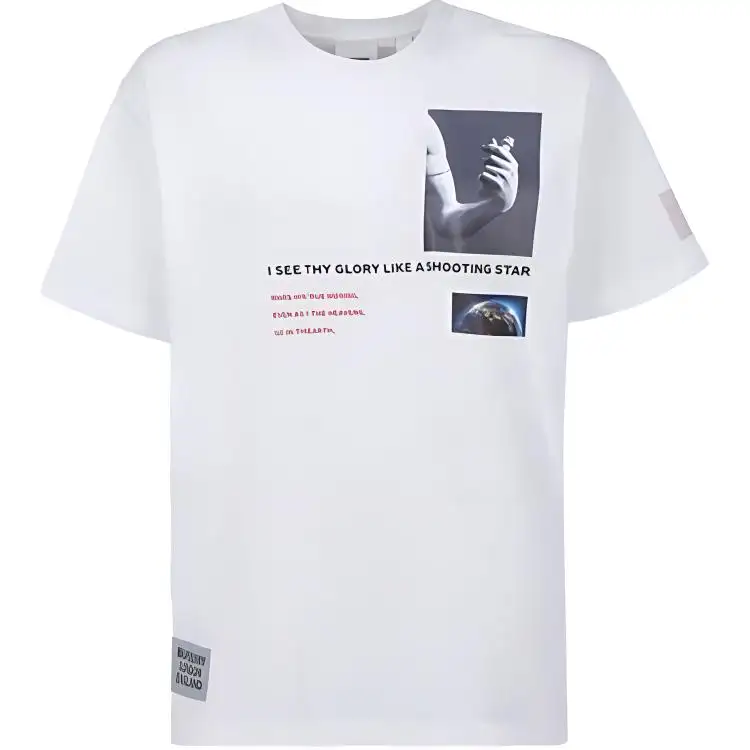 Burberry T Shirts Men's Crew Neck Moderate Straight Fit
