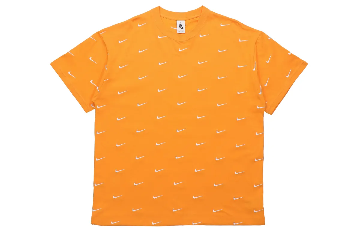 Nike All Over Swoosh Logo T Shirt