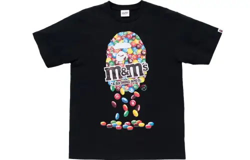 Bape X M&M's Ape Head Tee