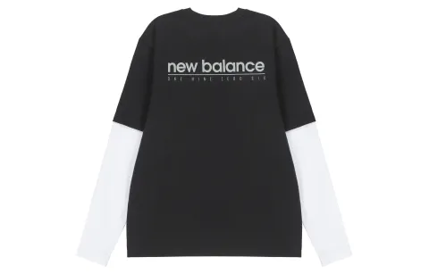 New Balance T Shirt Unisex Black