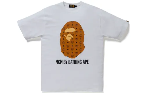 Bape X Mcm By Bathing Tee