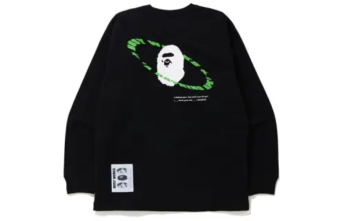 Bape Universe Ape Loose Fit Long Sleeve Tee