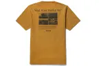 Timberland T Shirts Men's Wheat Crew Neck Moderate Straight Fit