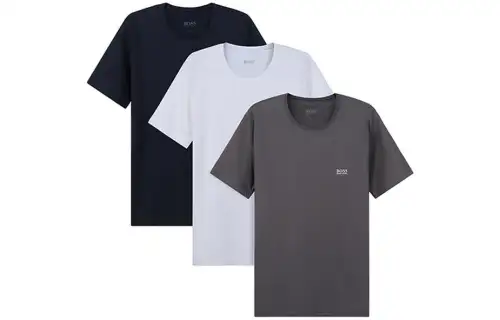 HUGO BOSS T Shirts Men's Crew Neck Moderate