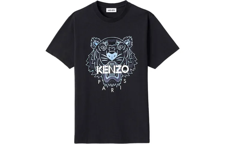 KENZO Men's Classic Tiger T-Shirt Black