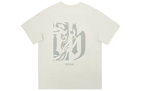 CHINISM Drop Shoulder Sleeve T-Shirt Unisex