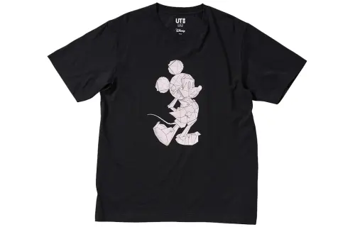 UNIQLO SS22 T Shirt Unisex Black