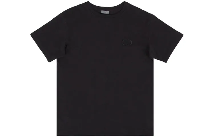 DIOR Homme Logo Detailed Crewneck T Shirt