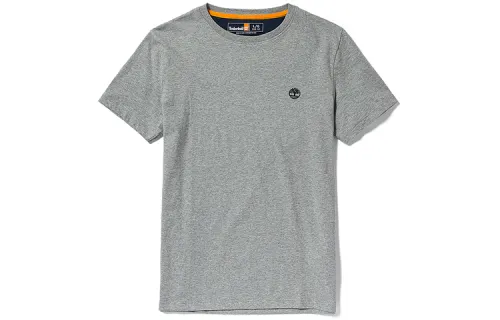 Timberland T Shirt Men's Medium Heather Gray