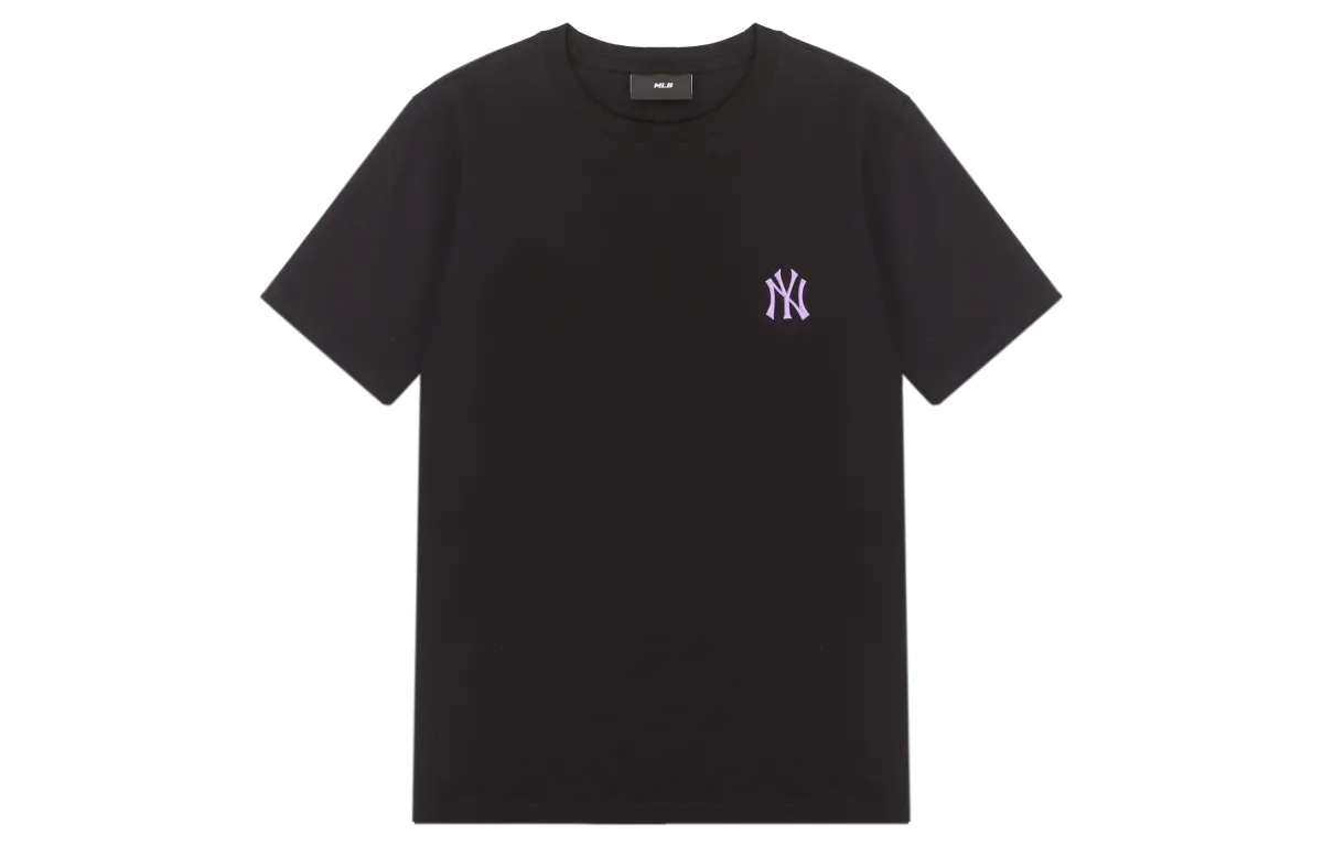 MLB Set in Sleeve T Shirt Unisex Black