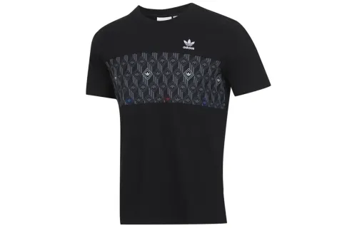Adidas Originals Mono Tee 2t T Shirts Men's Black Crew Neck Moderate Straight Fit