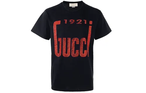 GUCCI 1921 SS22 T Shirt Men's Black