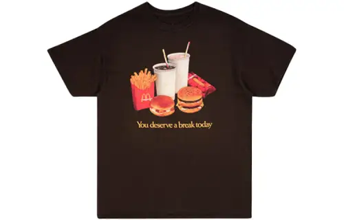 Travis Scott x Mcdonald , T Shirt Men's Brown