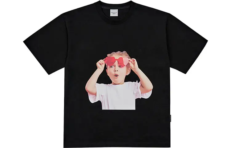 Acme De La Vie/ADLV Drop Shoulder Sleeve T Shirt Unisex Black