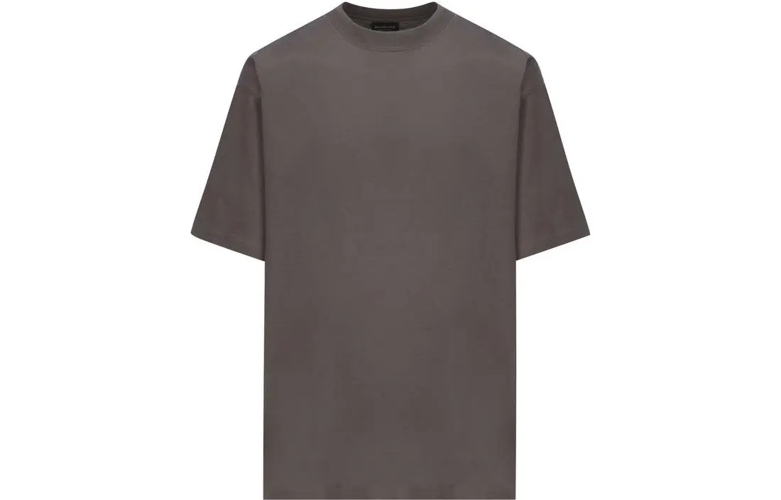 Balenciaga SS23 T Shirt Loose Fit Men's Charcoal Gray