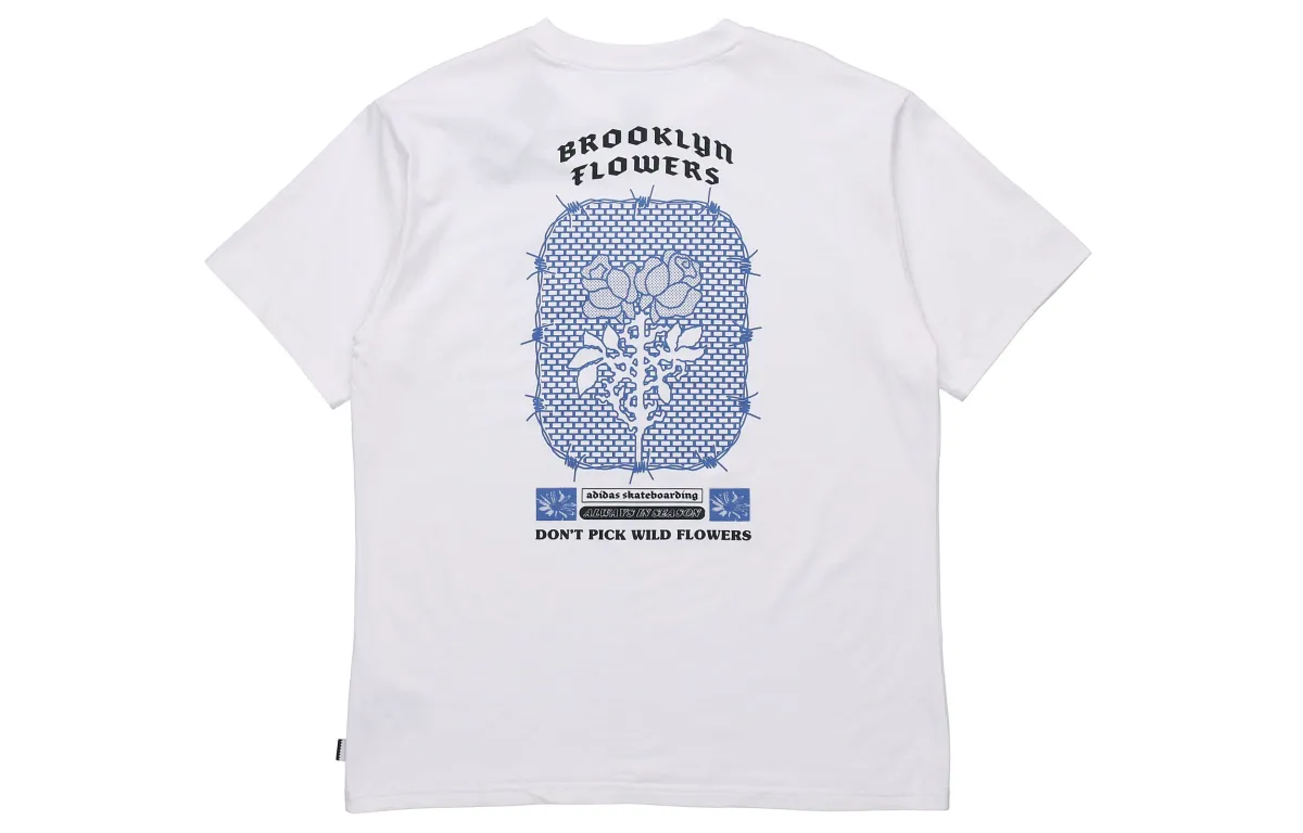 Adidas Originals T-Shirts Men's Crew Neck Moderate Straight Fit