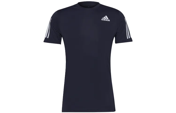 Adidas Running T-Shirts Men's Crew Neck Moderate Straight Fit