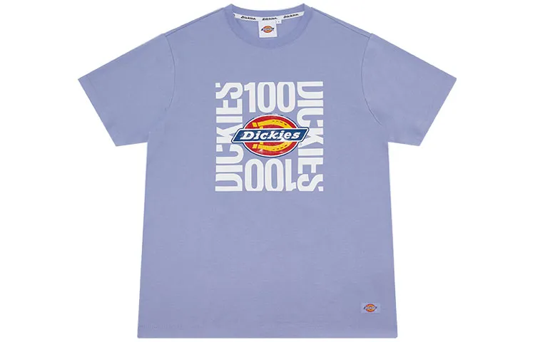 Dickies SS22 T Shirt Unisex Gray Purple