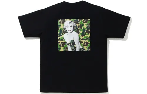 Bape A BATHING APE X Marilyn Monroe Signature Tee