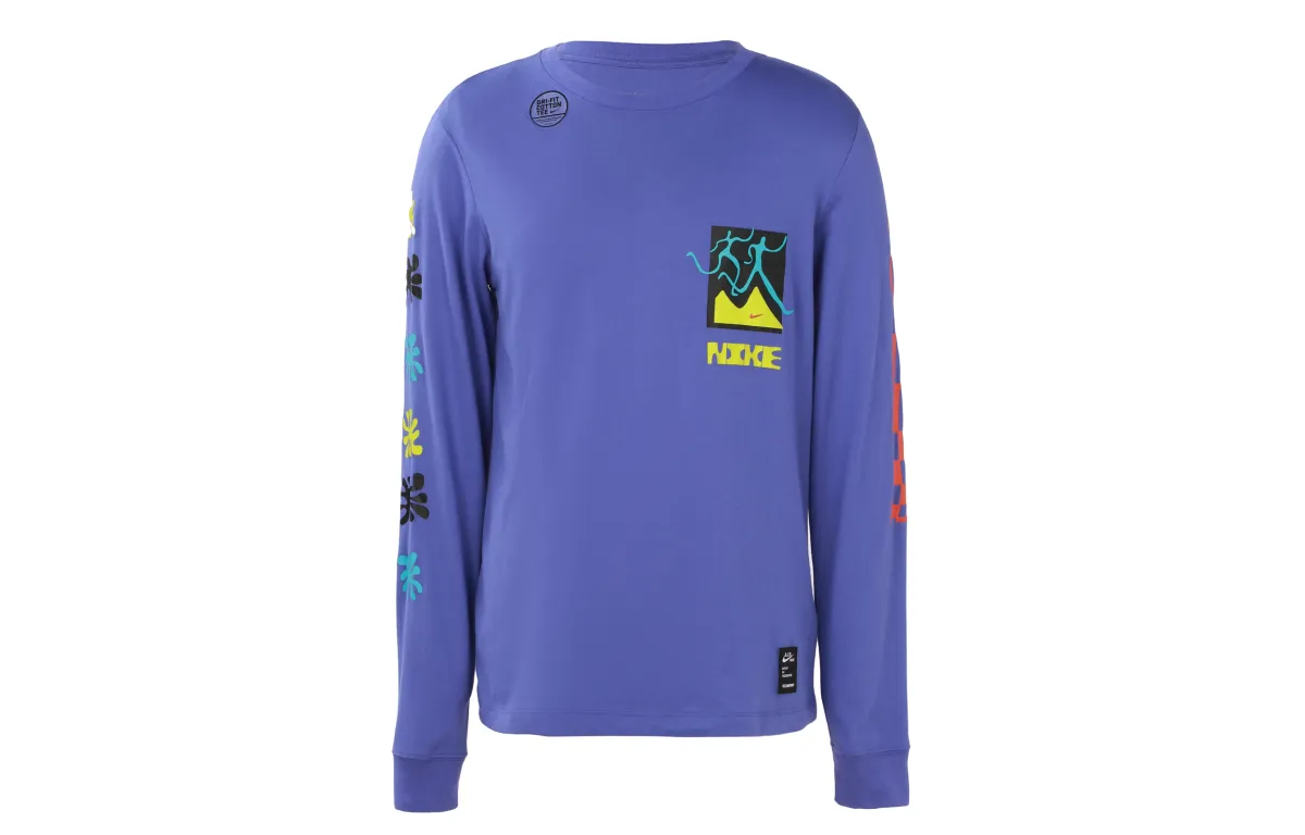Nike T Shirt Men's Rush Grass Purple