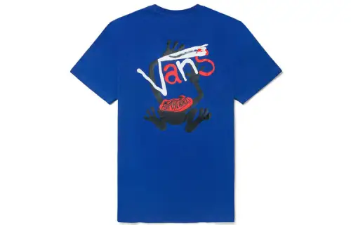 Vans x FIVEMONKER SS21 T Shirt Unisex Blue