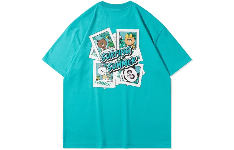Li Ning T Shirt Unisex Ice Porcelain Green