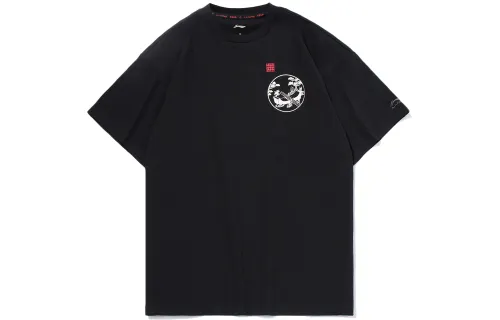 Li Ning Skateboard T Shirt Men's Black