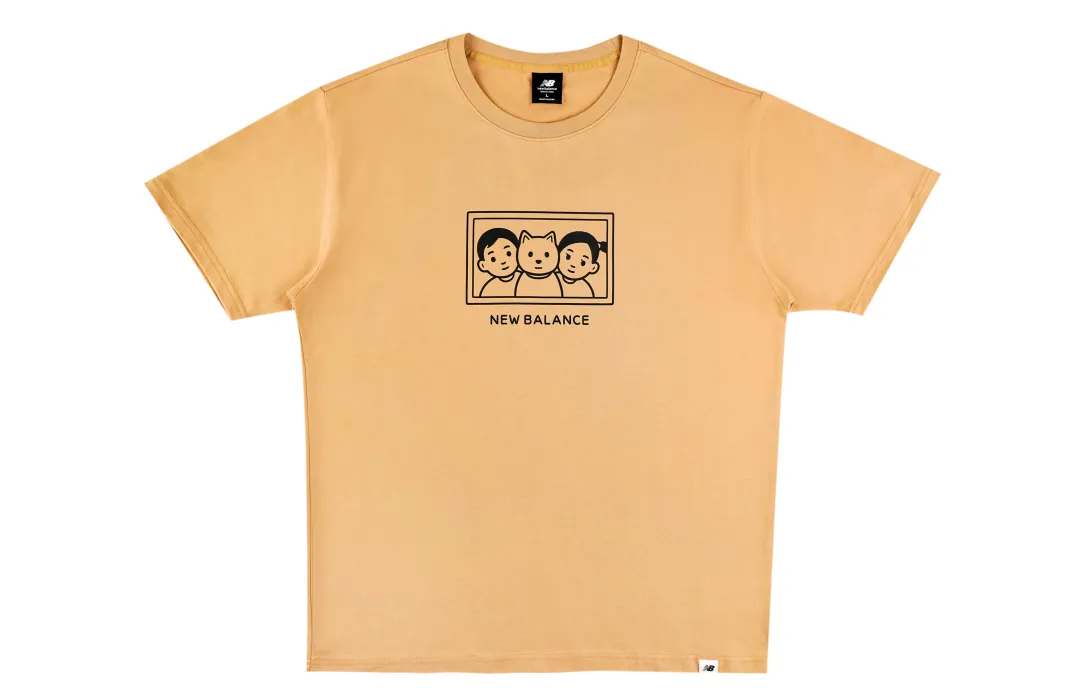 New Balance x Noritake T Shirt Unisex Ginger Yellow