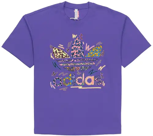 Adidas Originals T Shirt Unisex Purple