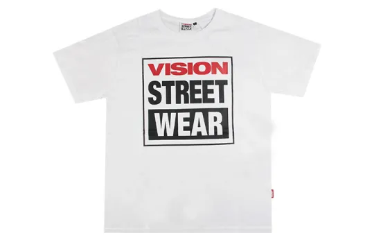 Vision Street Wear T Shirt Unisex White