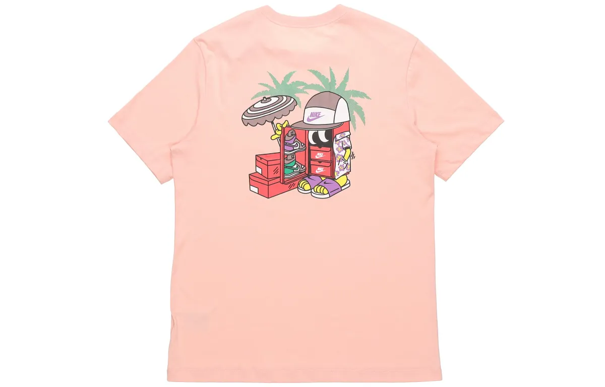 Nike Set-in Sleeve T-Shirt Men's Pink