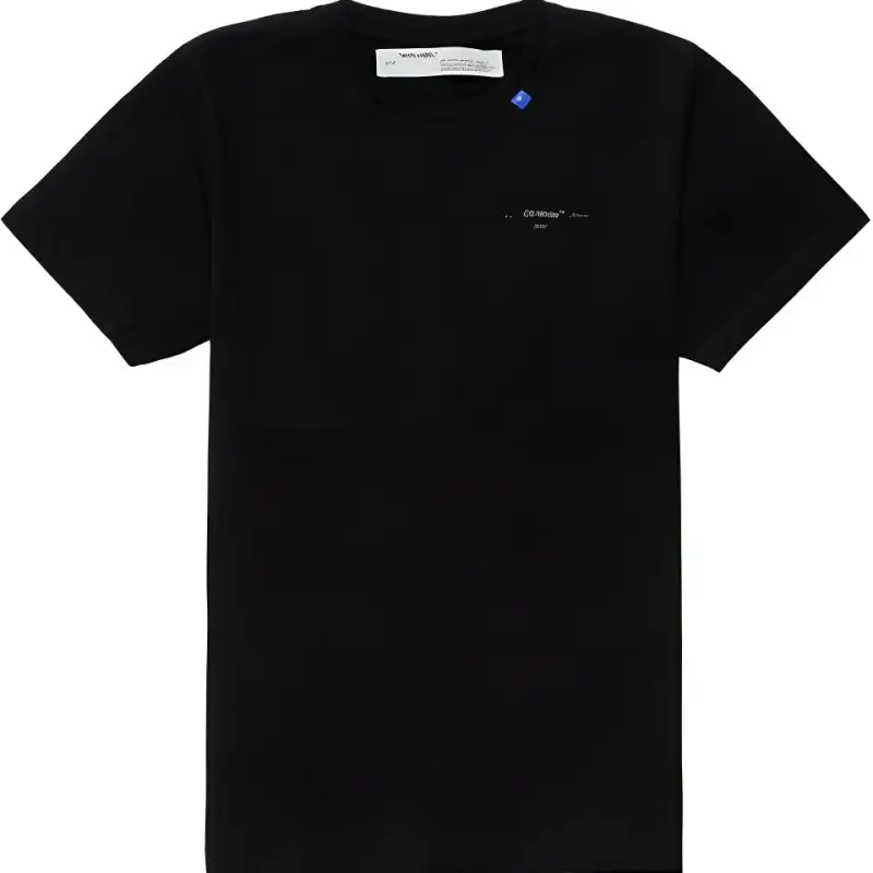 OFF-WHITE backbone-print cotton T-shirt