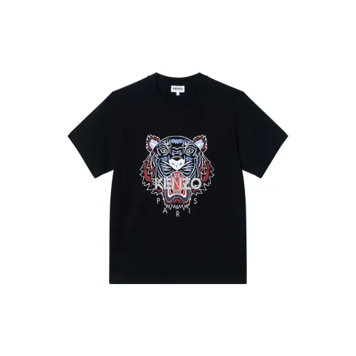 KENZO T Shirts Men's Crew Neck Moderate Straight Fit
