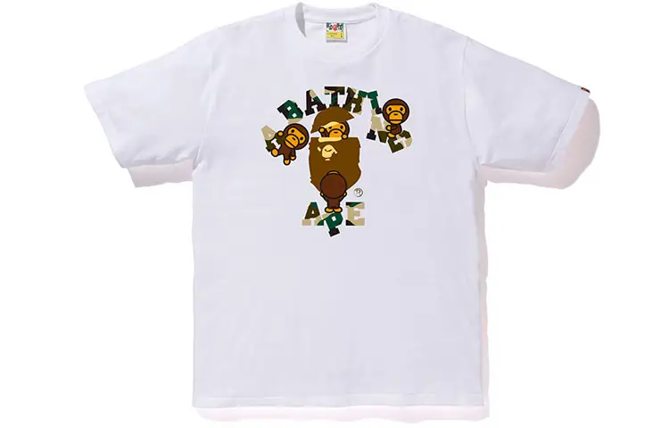 Bape 1st Camo College Milo Tee