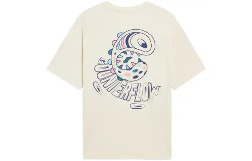Li Ning CF Tracing T Shirt Unisex Bone White