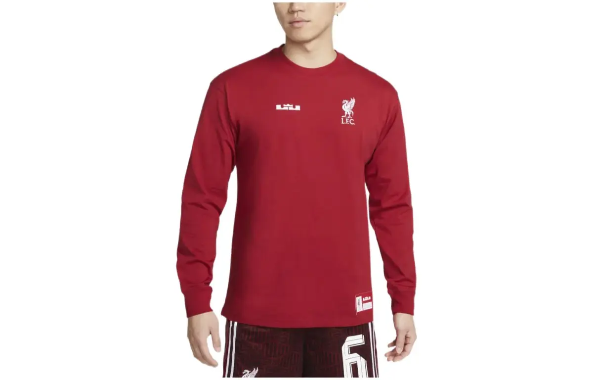 Nike x Lebron James X Liverpool T-Shirt US Version Men's Red