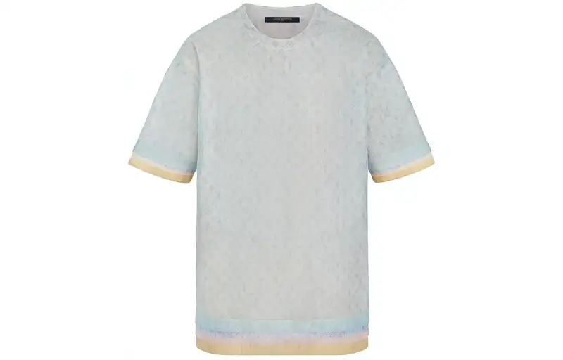 LOUIS VUITTON T Shirt Men's Light Blue
