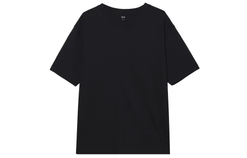UNIQLO SS23 T Shirt Unisex Black