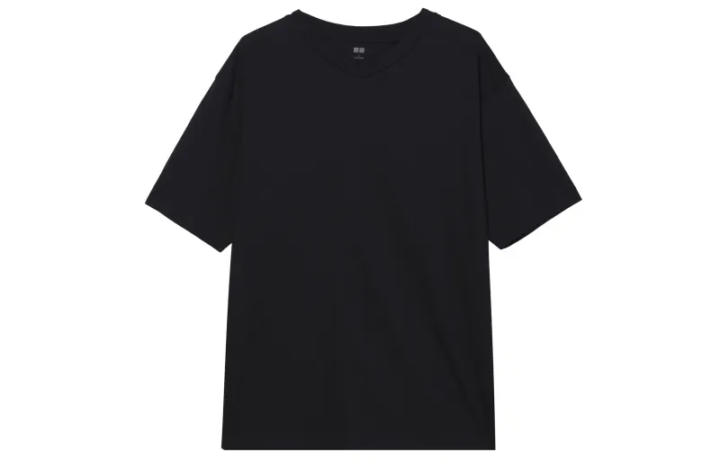 UNIQLO SS23 T Shirt Unisex Black