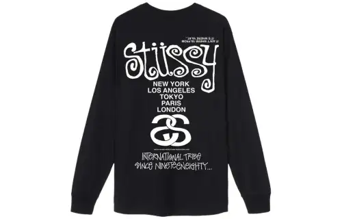 Stussy T Shirts Unisex Crew Neck Moderate
