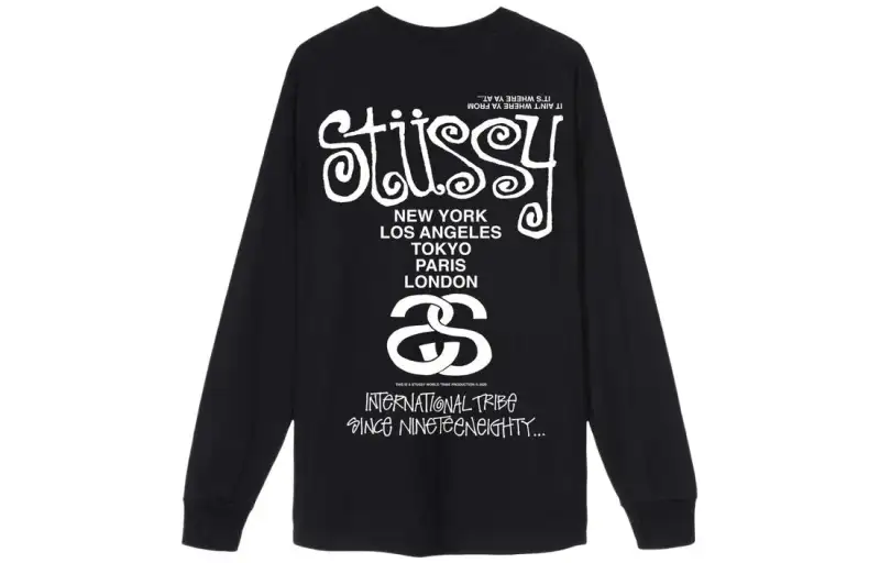 Stussy T Shirts Unisex Crew Neck Moderate